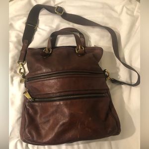 Leather Fossil bag